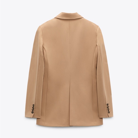 Fitted Blazer Taupe Brown - Picture 5 of 9